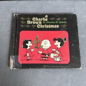 Vintage A Charlie Brown Christmas Charles M Schulz 1st Edition 1965 Book HC